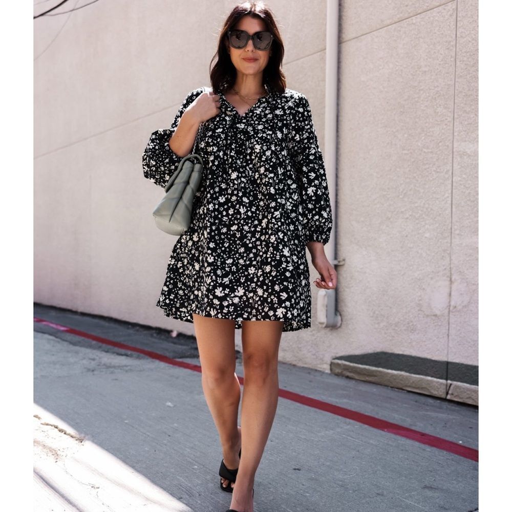 WHO WHAT WEAR FLORAL BABY DOLL DRESS✨ - Picture 8 of 13